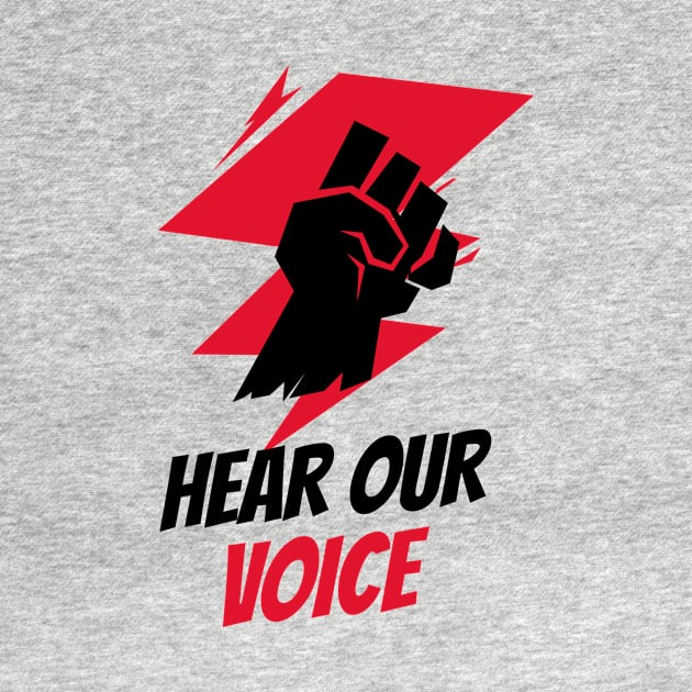 Hear Our Voice / Black Lives Matter / Equality For All by Redboy